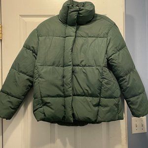 Splendid Cali Puffer in Forest Green, Size  XS
